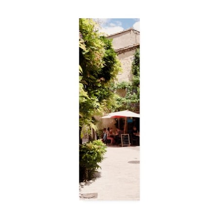 Trademark Fine Art Philippe Hugonnard 'France Provence 2 Provencal Restaurant II' Canvas Art, 6x19 PH01564-C619GG